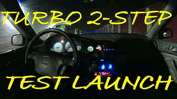 Honda Accord eBay Turbo 2step Test Launch