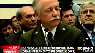 Republicans Berate National Parks Director For Shutdown As Deal Is Announced