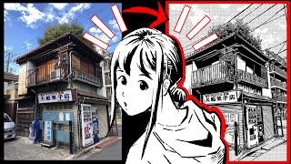 How to Transform Photographs into Manga Backgrounds (Clip Studio Paint EX) screenshot 2