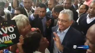 Dossier Chagos : Pravind Jugnauth accueilli comme un héros à l’aéroport