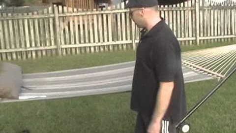 Hammock Stabilizer Straps™ "Mojo-Straps" Lesson: Fantastic Sean Demonstrates  (#hammock #safe )