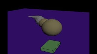 Tailor, Ball with Tail (3ds Max, 2018, Year 2 Assignment)
