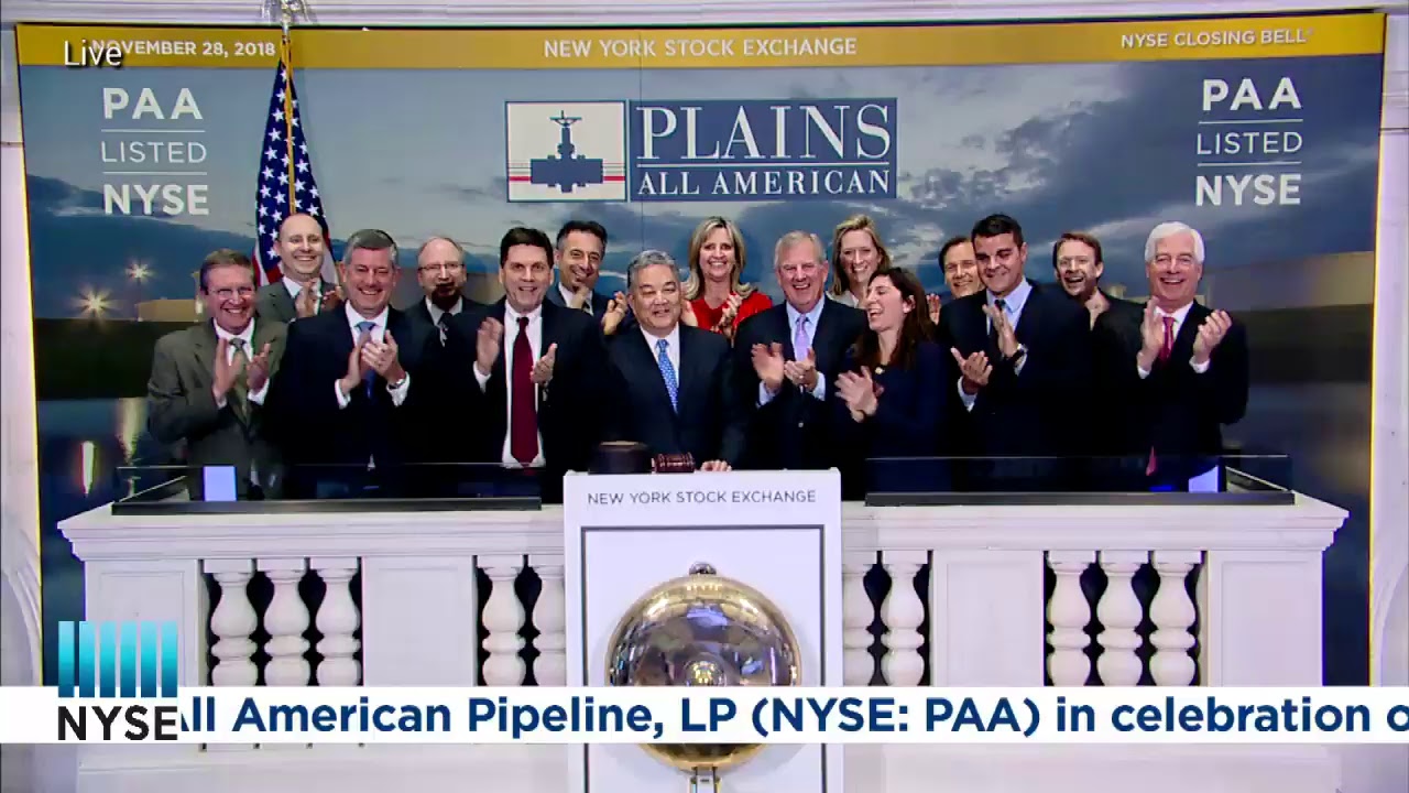 Closing Bell: Plains All American Pipeline, LP (NYSE: PAA) - YouTube