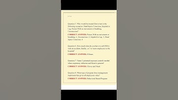 OSHA 30 Final Exam with 100% Correct Answers