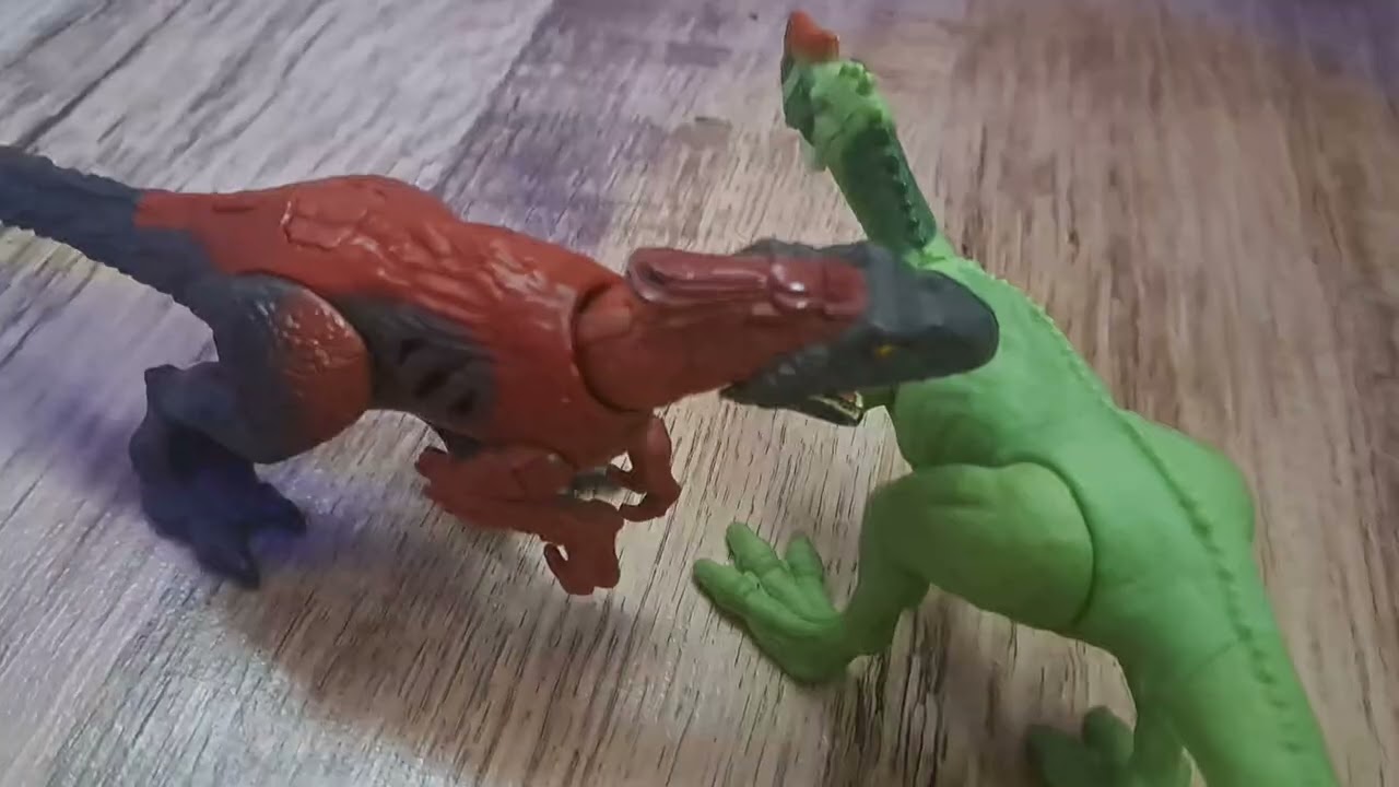 Pyroraptor vs Monolophosaurus