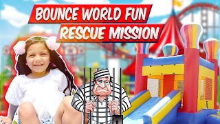Ana Plays- Rescue Mission And Bounce Fun | Toddlers Fun Video