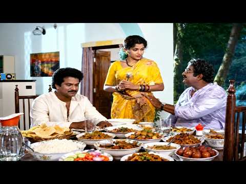 Rajendra Prasad & Kaikala Satyanarayana food Eating Comedy || Telugu Movie Ultimate Comedy Scenes