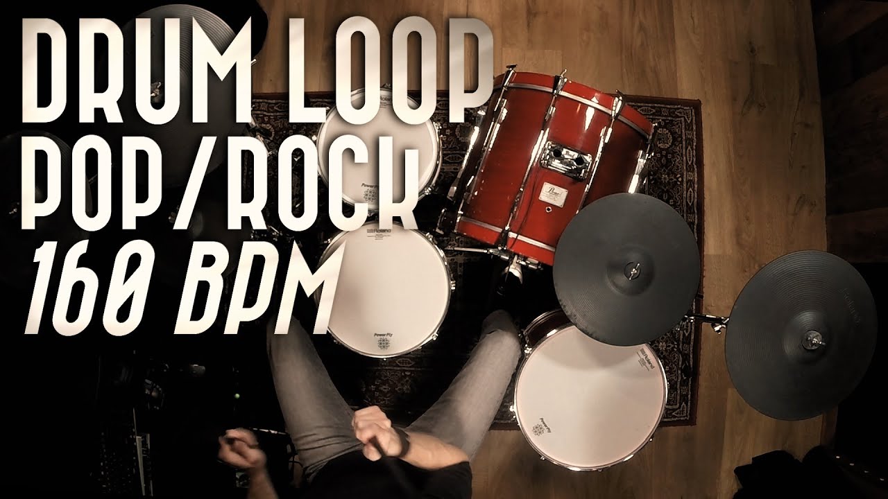 Drum Loop 160 BPM Pop Rock YouTube