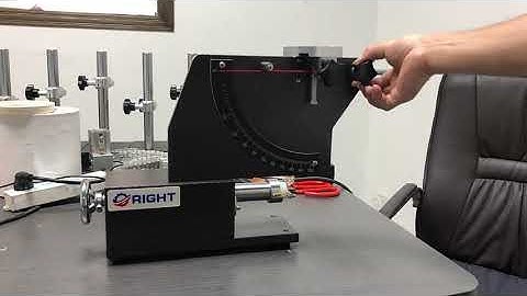 Schob Rebound Resilience testing device