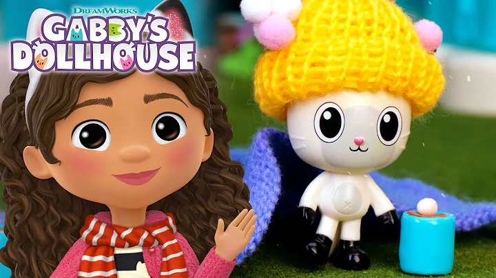 Learn to Warm Up & Keep Cozy with Gabby! | GABBY'S DOLLHOUSE TOY PLAY ADVENTURES