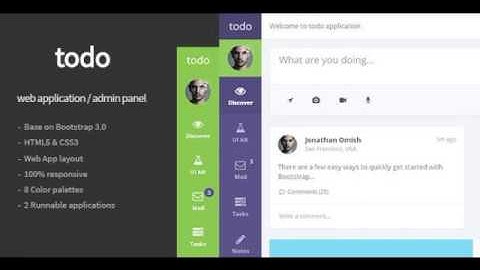 Preview todo - Web Application and Admin Panel Template