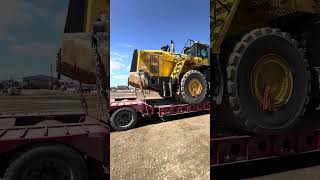 Hauling the WA600 loader. #kenworthc500 #trucking #workingrigs