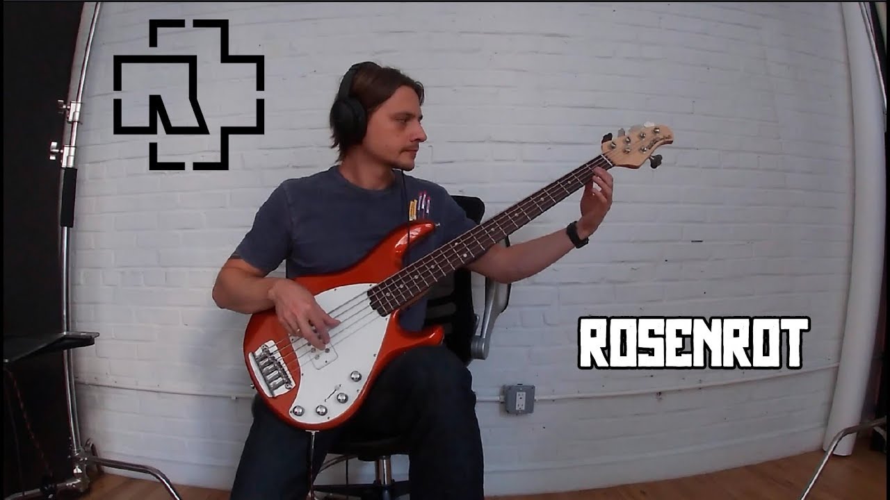 Rammstein Rosenrot Bass Cover YouTube