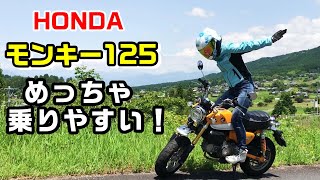 ホンダ モンキー125 めっちゃ乗りやすい！わくわくバイク！Honda Monkey