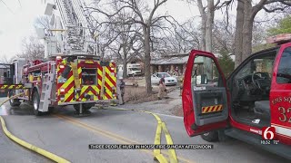 Tulsa Fire: 3 Injured, 1 Taken To Hospital Following House Fire Near 81st & Harvard