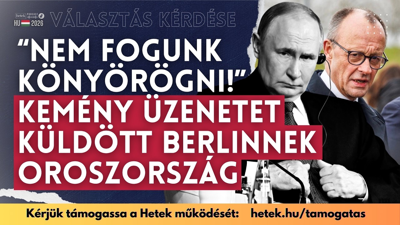 "Nem fogunk könyörögni!" Lavrov és Putyin kemény üzenete Berlinnek, óriási feszültség | Rendkívüli