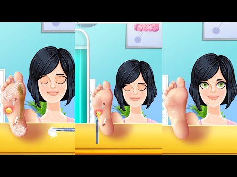 My Hospital Foot Clinic |ASMR Game | Kids ASMR game #asmr #satisfying #trending #oddlysatisfying