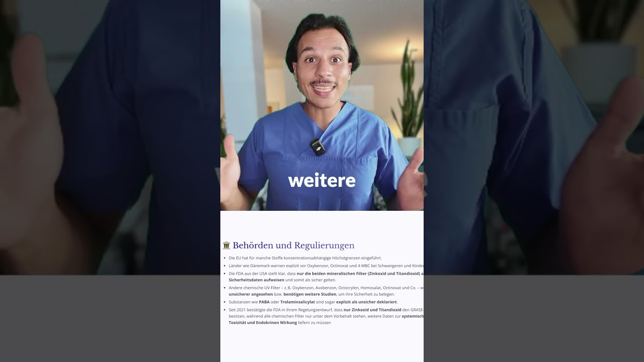 Sonnencreme-Skandal? FDA erklärt fast alle chemischen Filter für unsicher!