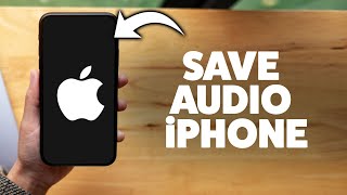 How To Save Video As Audio File On iPhone - 2026 Step-By-Step Tutorial