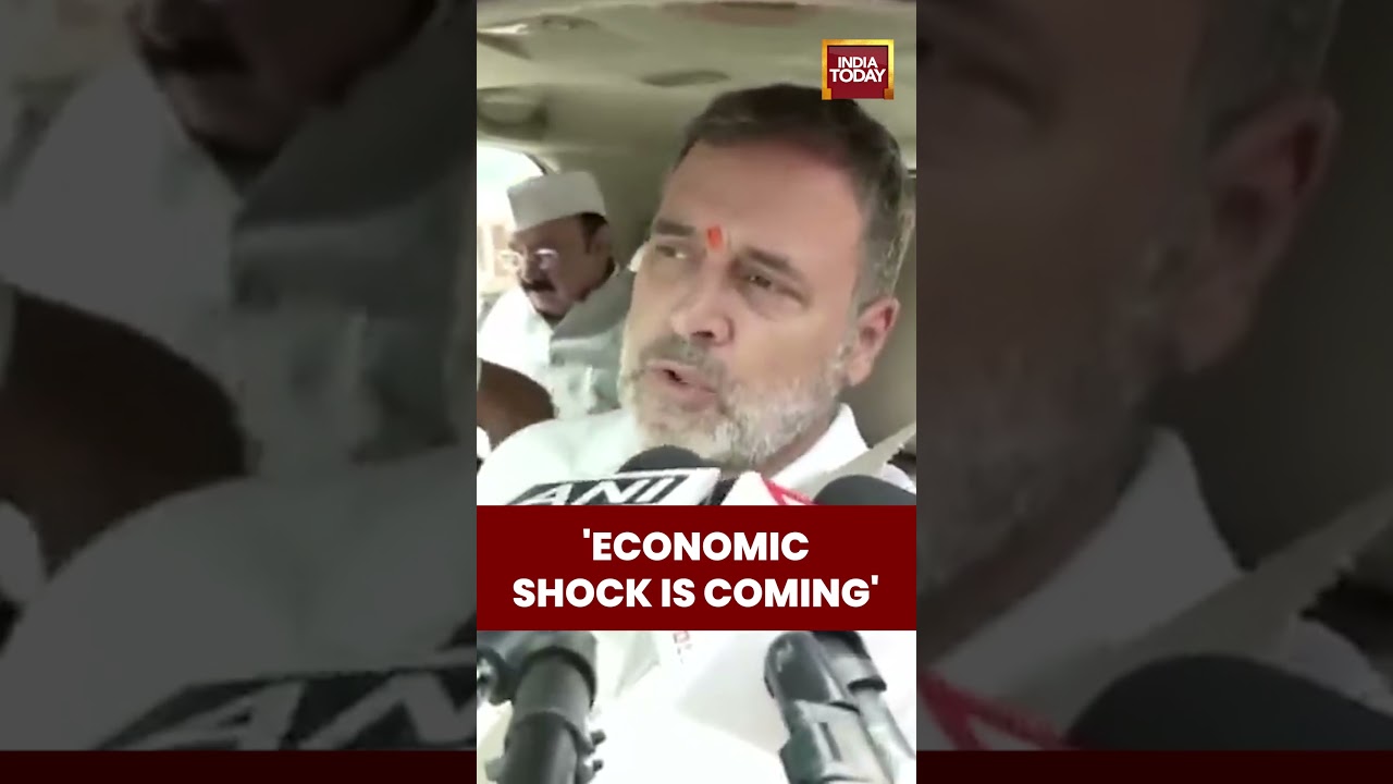Rahul Gandhi Warns Of Massive Economic Storm In India #rahulgandhi #pmmodi