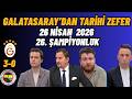 Derbide Güç Gösterisi! Galatasaray 3-0 Fenerbahçe’yi Dağıttı-Maç Sonu Yorumları.