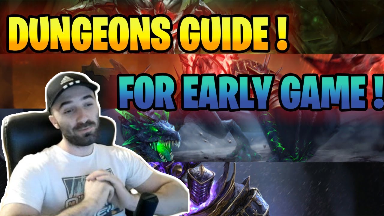 What Are The BEST Dungeons To Farm In EARLY Game In Raid Shadow Legends?