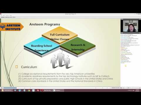 Areteem Institute's Destination:Success College Info Webinar, June 2014: Principal Kelly R.