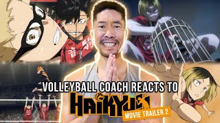 Volleyball Coach Reacts to HAIKYUU Movie Trailer for JAPAN RELEASE on February 16, 2024