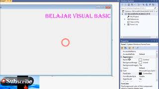 TUTORIAL VISUAL BASIC 2019, PROGRAM BIODATA
