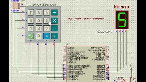 A203a1 Teclado Numerico - PIC18F4550