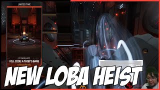 New Loba's Story Lore Facility Heist | Kill Code A Thief's Bane LTM Apex Legends