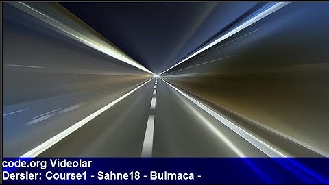 Code.org Course 1 Sahne 18 Bulmaca - 05