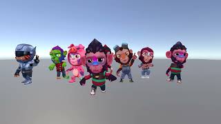 Stylized Animated Characters   Pack 1