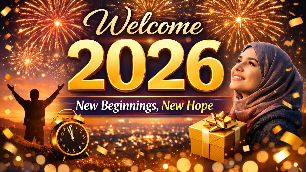 New Year 2026 | New Beginnings, New Hope | Happy New Year Motivational ...