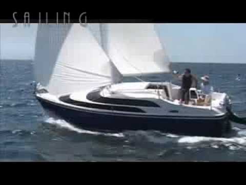 The MacGregor 26M Power Sailboat - YouTube