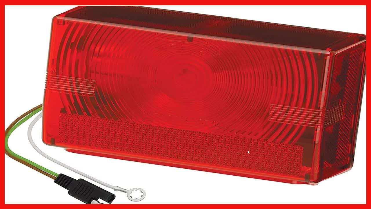 Bon produit -  Wesbar 403075 Feu arrière submersible, remorque de plus de 80 po de large, droite/côt