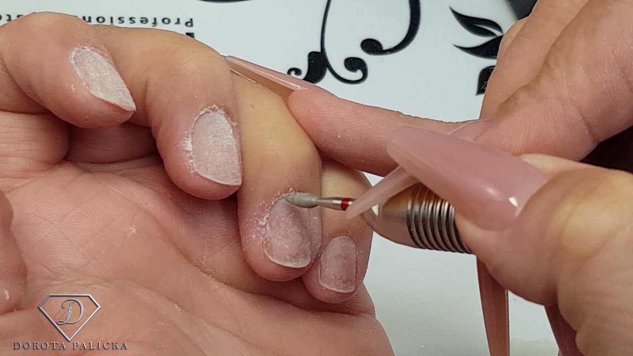 How To Do Nail Preparation For Nail Extensions Or Overlay Nail Prep Step By Step Youtube
