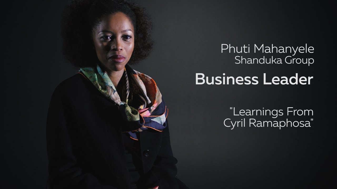 Still from Phuti Mahanyele: Business Leadership Insight