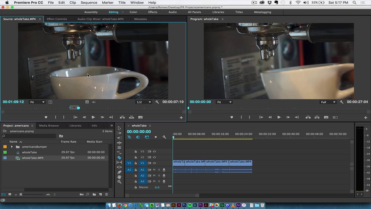Basic Editing in Premiere Pro with Keyboard Shortcuts - YouTube