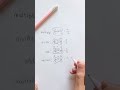 Math tricks #fractionaddition #fractiontricks #trendingmaths #mathlearning #ytshortsindia #ytmath