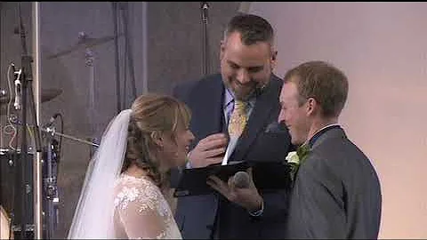 Chris Byrom and Rachel Byrom Wedding Day Service t...