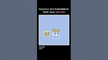 Squares are invincible in their domain #square #simulation #coding #battle #color #1v1