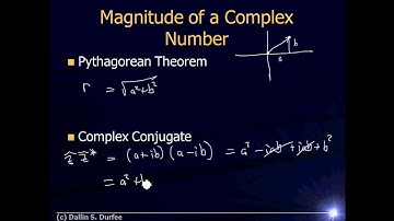 Physics123 Complex Numbers Video