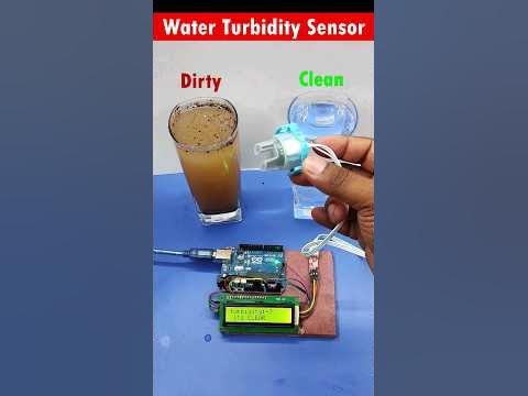 Turbidity sensor Arduino - YouTube