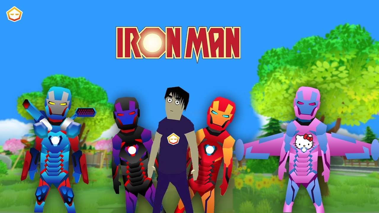 Iron Man Dude Lengkap  Dude Theft Wars  YouTube