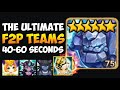 Fastestsafest 100 f2p teams giant abyss hard in summoners war