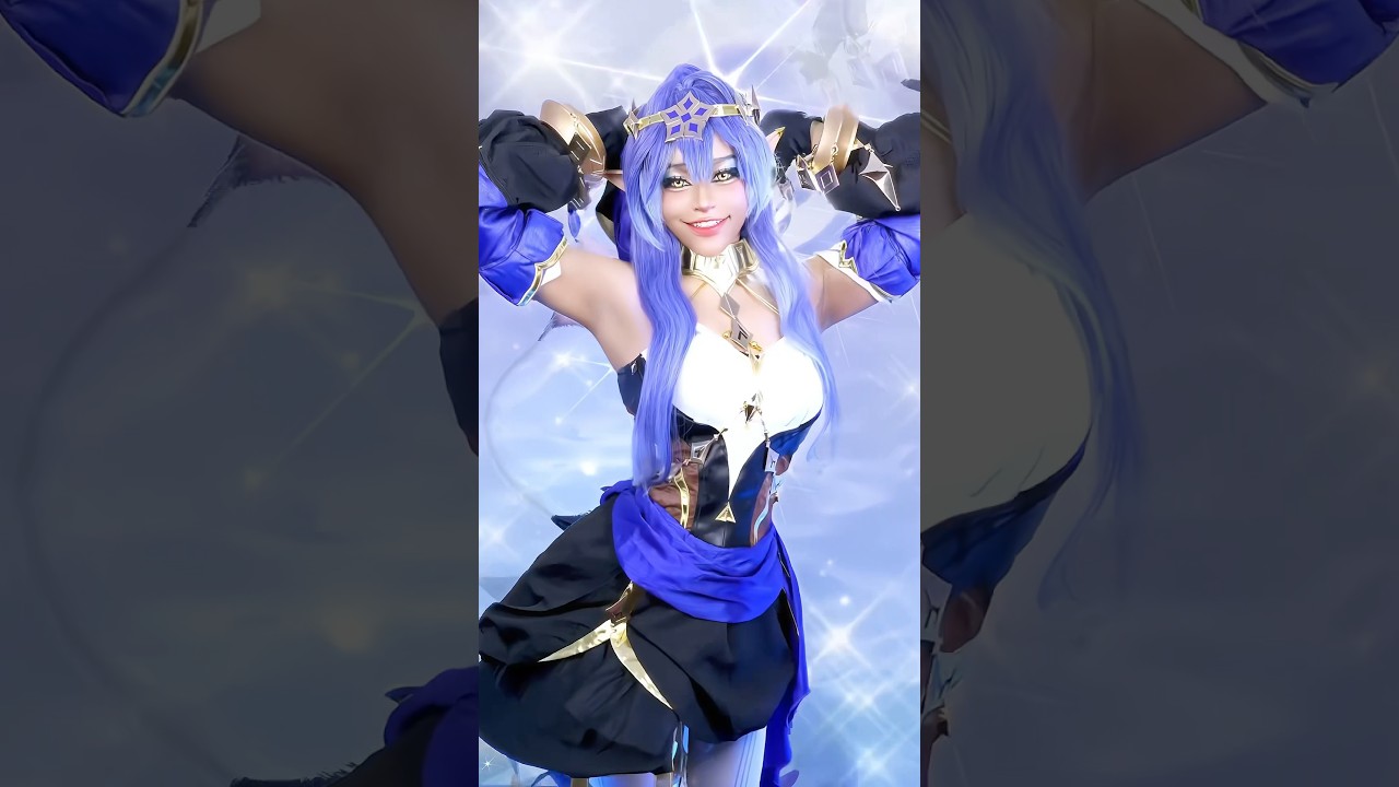 Layla awakens to dance😌❤️DC: Me💖 #princesssachiko #sachi_hime96 #laylagenshinimpactcosplay