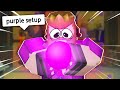 using the ULTIMATE PURPLE LOADOUT in ARSENAL... (Arsenal Roblox)