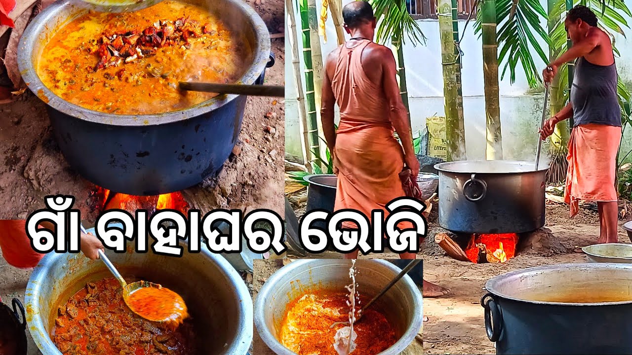 ଗାଁ ବାହାଘର Reception ଭୋଜି l Gouranga Nayak Odia Vlogs