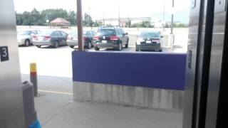 Elevator in the Holyoke Mall Parking Garage - Purple Parking Area near J.C. Penney